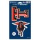 Wincraft NCAA Texas Tech University WCR29072014 Magnets (2 Pack), 5" x 9