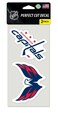 Wincraft NHL Washington Capitals Perfect Cut Decal (Set of 2), 4" x 4
