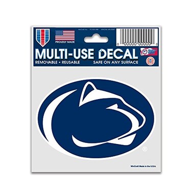 Wincraft NCAA Penn State University 91296010 Multi-Use Decal, 3" x 4