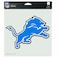 NFL Detroit Lions 8-by-8 Inch Diecut Colored Decal
