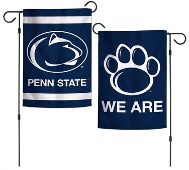WinCraft Penn State Nittany Lions 12" x 18" Inch 2-Sided Design Outdoor Garden Flag