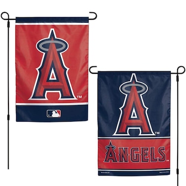 Wincraft MLB Los Angeles Angels 12x18 Garden Style 2 Sided Flag, One Size, Team Color