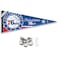 Philadelphia 76ers Pennant Flag and Wall Tack Pads Mounts