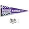 Sacramento Kings Pennant Flag and Wall Tack Pads Mounts