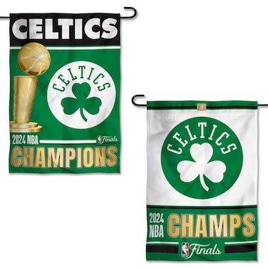 WinCraft Boston Celtics 2024 2023 NBA Champions Garden Flag Banner