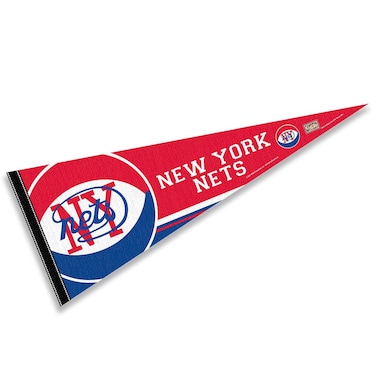 WinCraft Brooklyn Nets Throwback Retro Vintage Pennant Flag