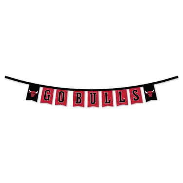 WinCraft Chicago Bulls Banner String Pennant Flags