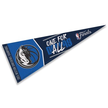 WinCraft Dallas Mavericks 2024 Finals Bound Conference Champions Pennant Flag