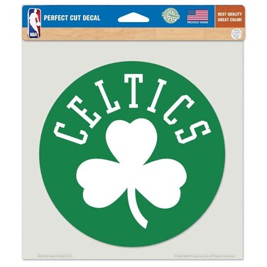 Boston Celtics Official Logo 8"x8" Color DIE Cut Decal