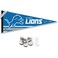 Detroit Lions Pennant Banner and Wall Tack Pads