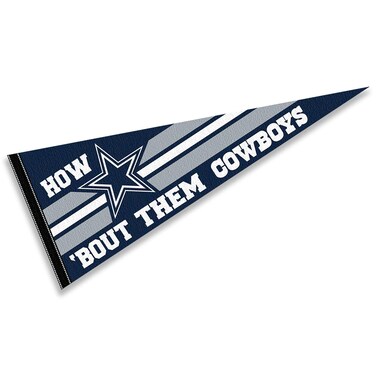 WinCraft Dallas Cowboys How Bout Them Cowboys Pennant Banner Flag