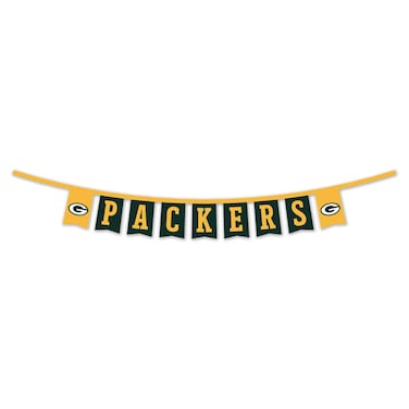 WinCraft Green Bay Packers Banner String Pennant Flags