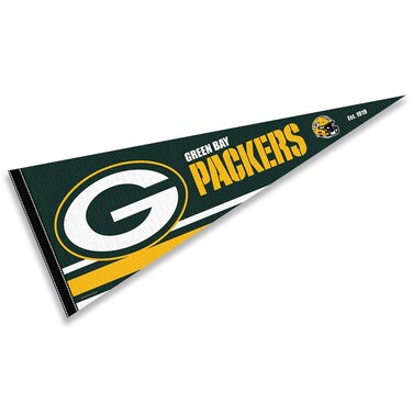 WinCraft Green Bay Packers Pennant Banner Flag
