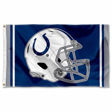WinCraft Indianapolis Colts New Helmet Grommet Pole 3x5 Flag