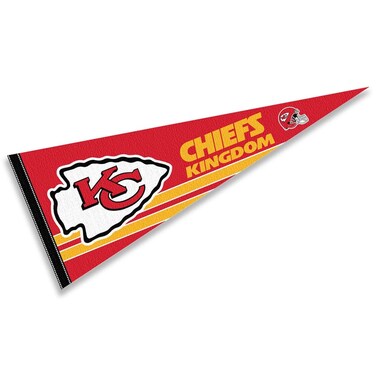WinCraft Kansas City Chiefs Chiefs Kingdom Pennant Banner Flag