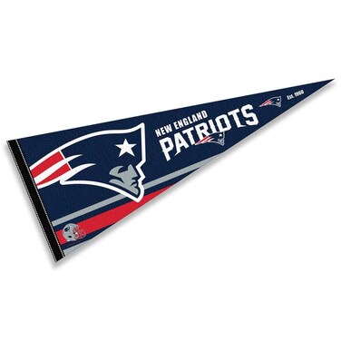 WinCraft New England Patriots Pennant Banner Flag