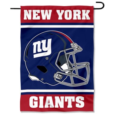 WinCraft New York Giants Helmet Double Sided Garden Banner Flag