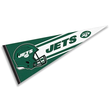 WinCraft New York Jets Official 30 inch Large Pennant