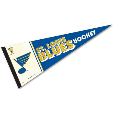 WinCraft NHL 63310081 St. Louis Blues Premium Pennant, 12" X 30