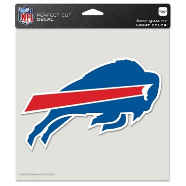 Wincraft NFL Buffalo Bills Die-Cut Color Decal, 8"x8", Team Color