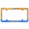 Wincraft NBA Golden State Warriors Plastic Full Color Style License Plate Frame, One Size, Team Color