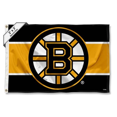 WinCraft Boston Bruins Small 2x3 Foot Banner Flag