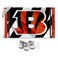 Cincinnati Bengals White Stripes Banner and Tapestry Wall Tack Pads