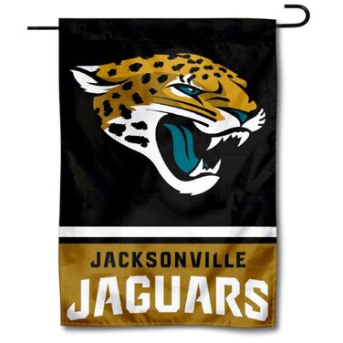 WinCraft Jacksonville Jaguars Double Sided Garden Flag