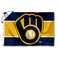 WinCraft Milwaukee Brewers 2x3 Foot Small Flag