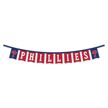 WinCraft Philadelphia Phillies Banner String Pennant Flags