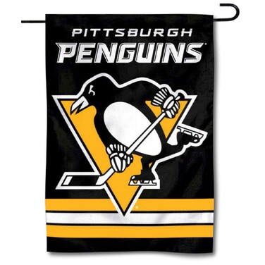 WinCraft Pittsburgh Penguins Double Sided Garden Flag