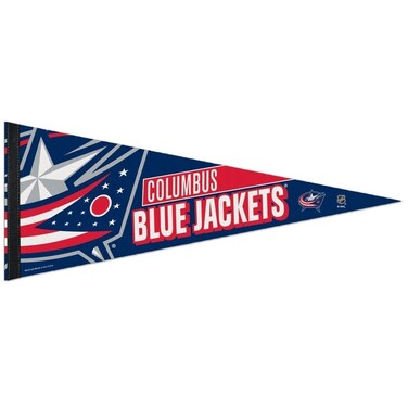 WinCraft NHL 65923014 Columbus Blue Jackets Premium Pennant, 12" X 30