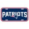 Wincraft NFL New England Patriots License Plate, Team Color, One Size
