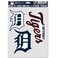 Wincraft MLB Detroit Tigers Decal Multi Use Fan 3 Pack, Team Colors, One Size