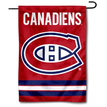 WinCraft Montreal Canadiens Double Sided Garden Flag