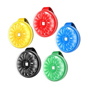 LIOOBO 5 Pcs Night Outdoor Sports Safe Device Alarm Light Clip Petal Lamp Shade Road Bike Accessories for Bikes Helmet Lights Bike Alarm Se Bike Accessories Safety Strobe Led