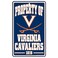 Wincraft NCAA University of Virginia Champ/Prop of Sign, 7.25 x 12, Black