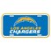 WinCraft Los Angeles Chargers Team Logo Plastic License Plate