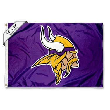 WinCraft Minnesota Vikings Boat and Golf Cart Flag
