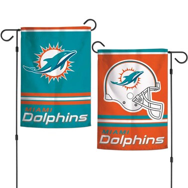 NFL Miami Dolphins WCR08372013 Garden Flag, 11" x 15