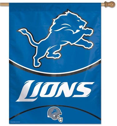 NFL Detroit Lions 27-by-37-Inch Vertical Flag