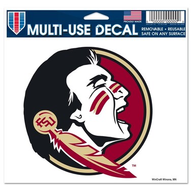 Wincraft NCAA Florida State Seminoles (FSU) 4.5'' x 6'' Ultra Decal Cling