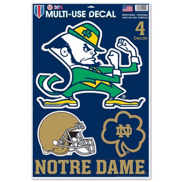 Wincraft NCAA Notre Dame WCR42671014 Multi-Use Decal, 11" x 17