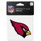 Wincraft NFL Arizona Cardinals 63035011 Perfect Cut Color Decal, 4" x 4", Black