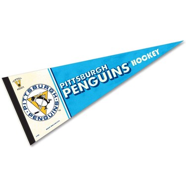 WinCraft NHL 63309081 Pittsburgh Penguins Premium Pennant, 12" X 30