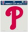 Wincraft MLB Philadelphia Phillies 79769010 Perfect Cut Color Decal, 8" x 8", Black