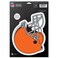 WinCraft NFL Cleveland Browns Die Cut Logo Magnet, 6.25" x 9