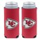 Wincraft NFL Kansas City Chiefs Slim Can Cooler, Team Colors, One Size