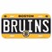 Wincraft NHL Boston Bruins License Plate