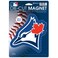 WinCraft MLB Toronto Blue Jays 82044013 Die Cut Logo Magnet, Small, Black